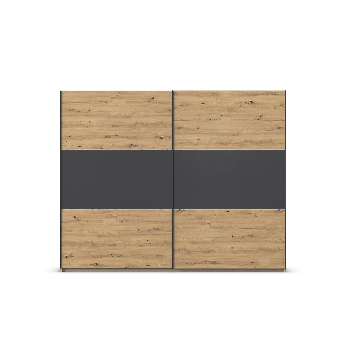 rauch Blue Schwebetürenschrank Neo | Holztöne
