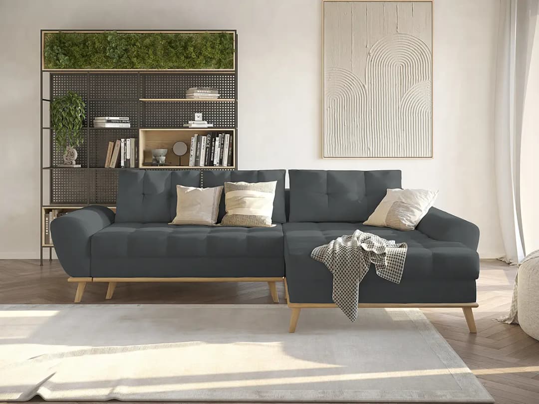 Ecksofa Pitelli | Blau