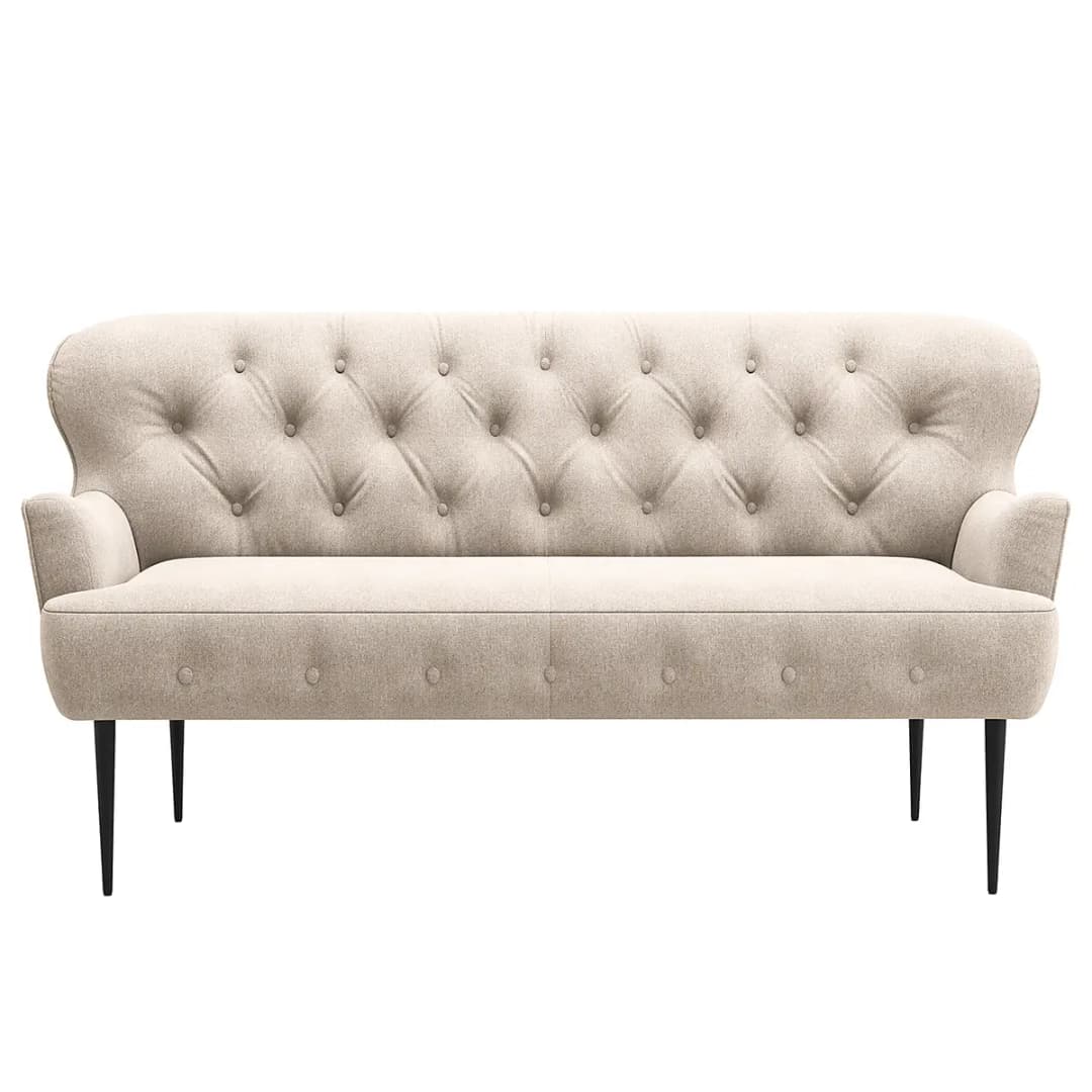 loftscape 3-Sitzer Sofa Lodging Beige Flachgewebe Euron | Beige