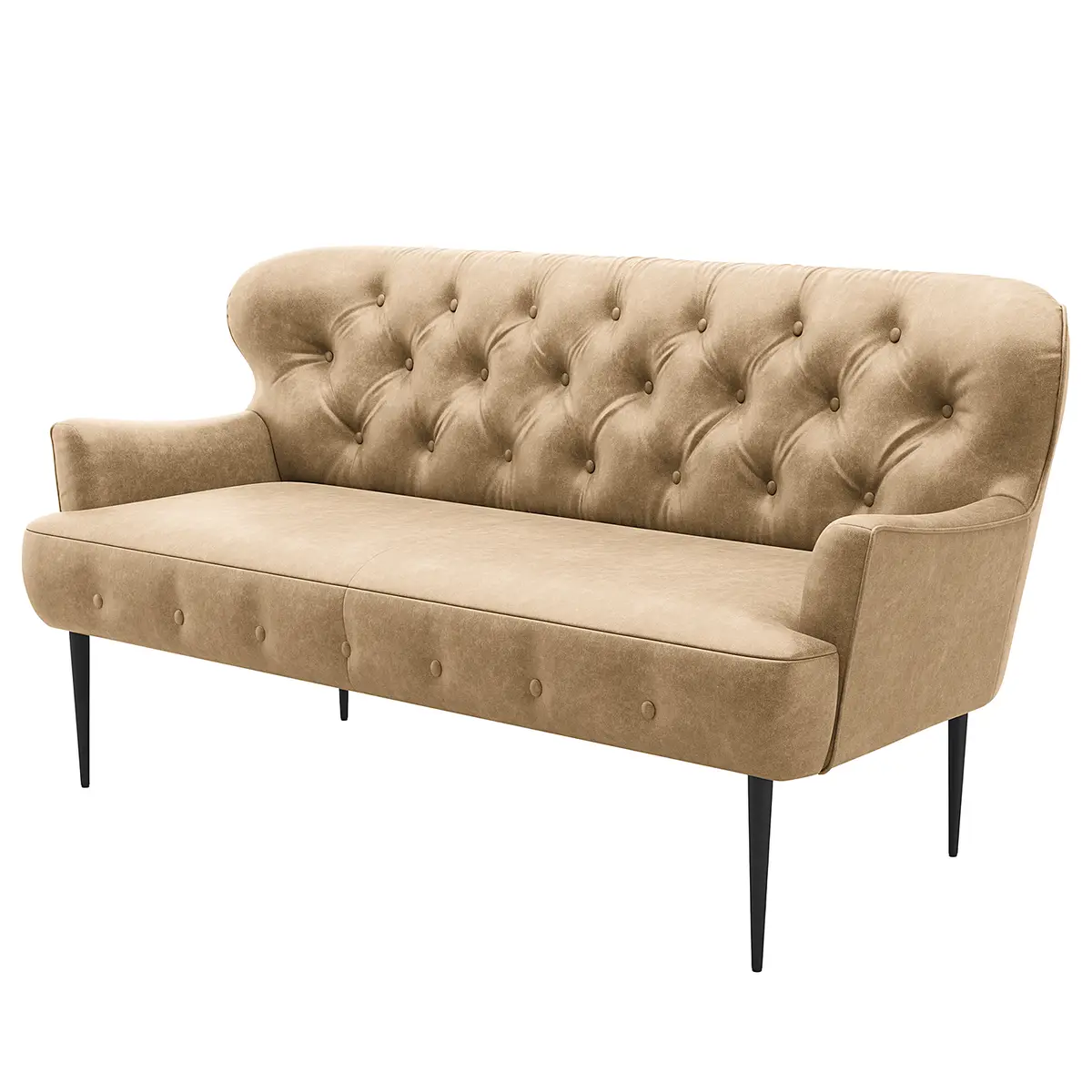3-Sitzer Sofa Lodging Beige Microfaser Priya | Beige