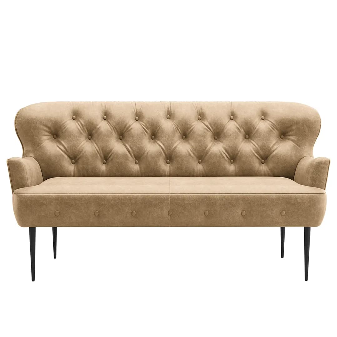 3-Sitzer Sofa Lodging Beige Microfaser Priya | Beige