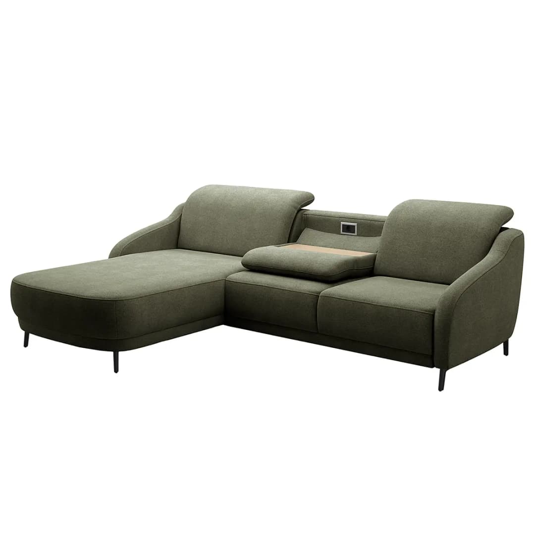 Ecksofa Sabarto | Grau