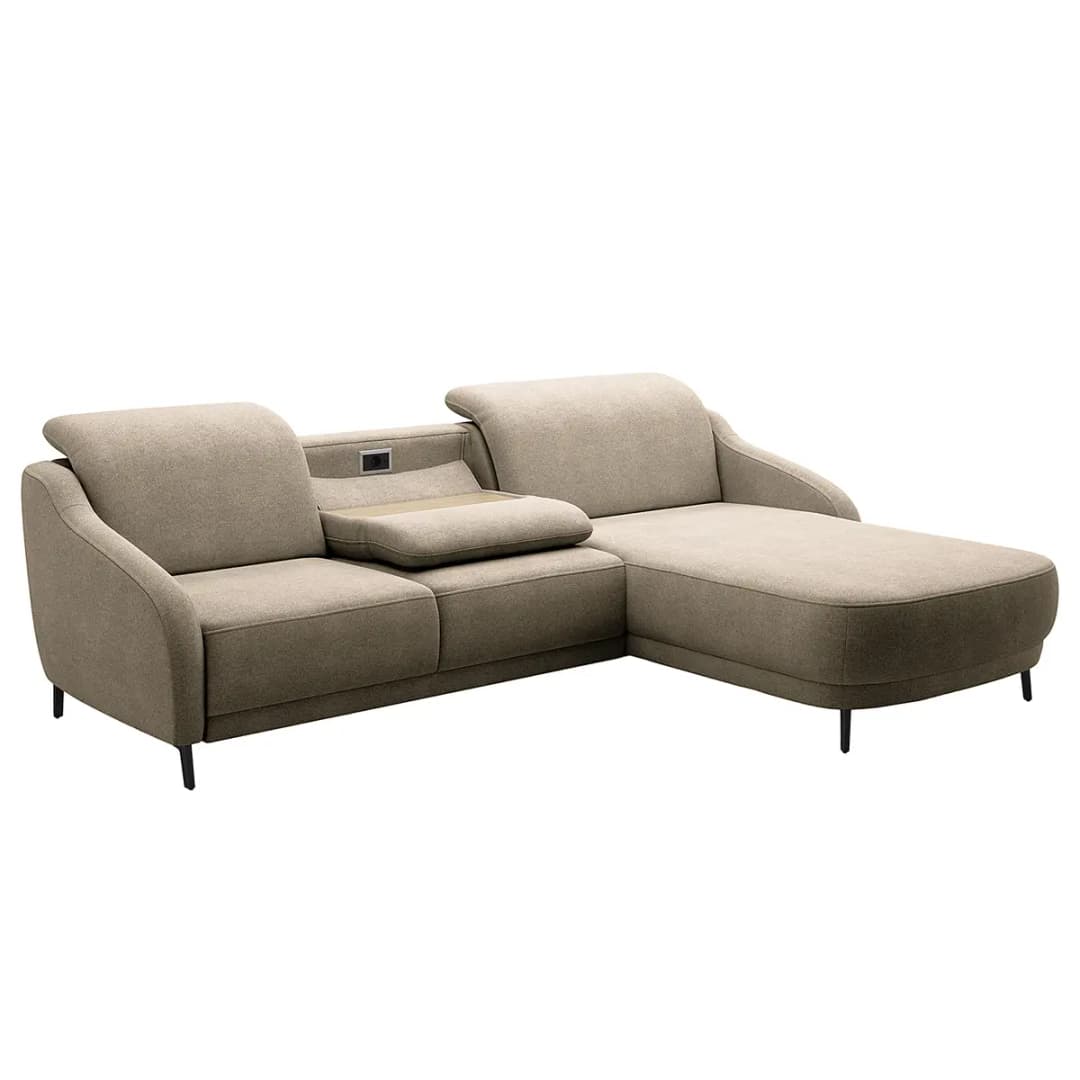 Ecksofa Sabarto | Braun
