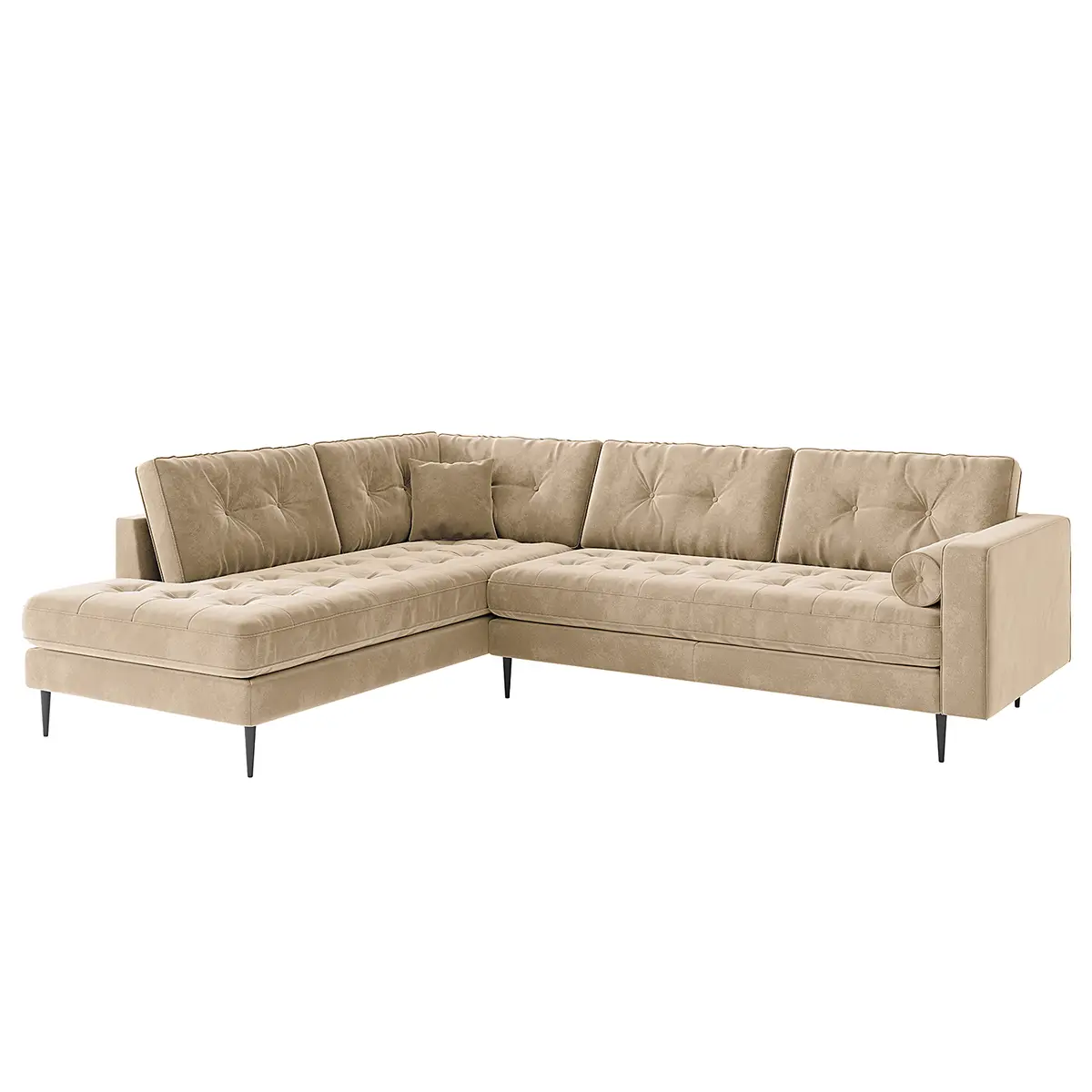 Fredriks Ecksofa Purches | Beige