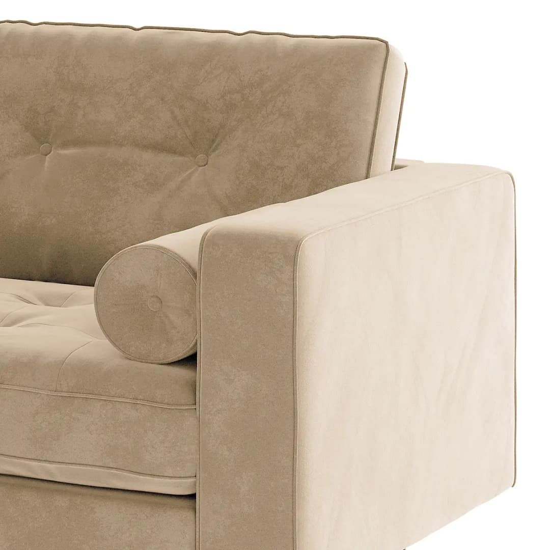 Fredriks Ecksofa Purches | Beige