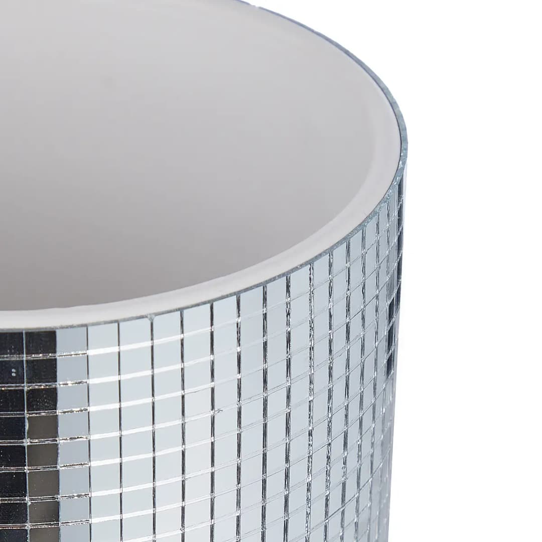 Blumentopf 13cm Silber/Silber | Silber