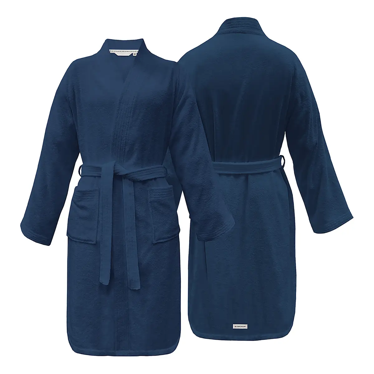 Tom Tailor Kimonobademantel | Blau