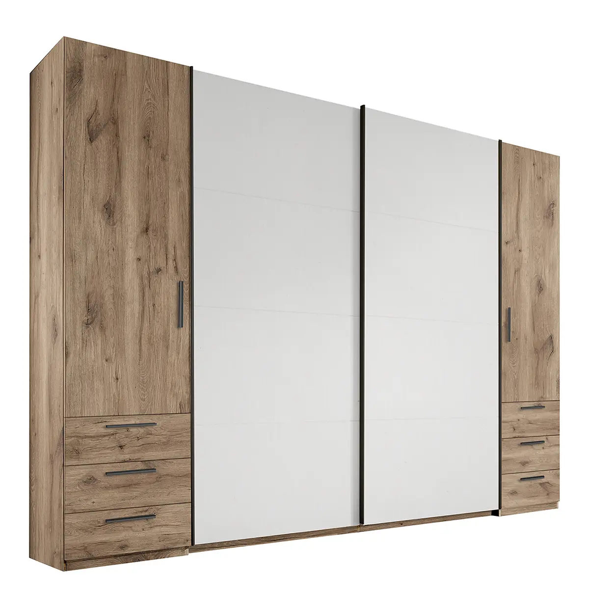 loftscape Kombischrank | Holztöne