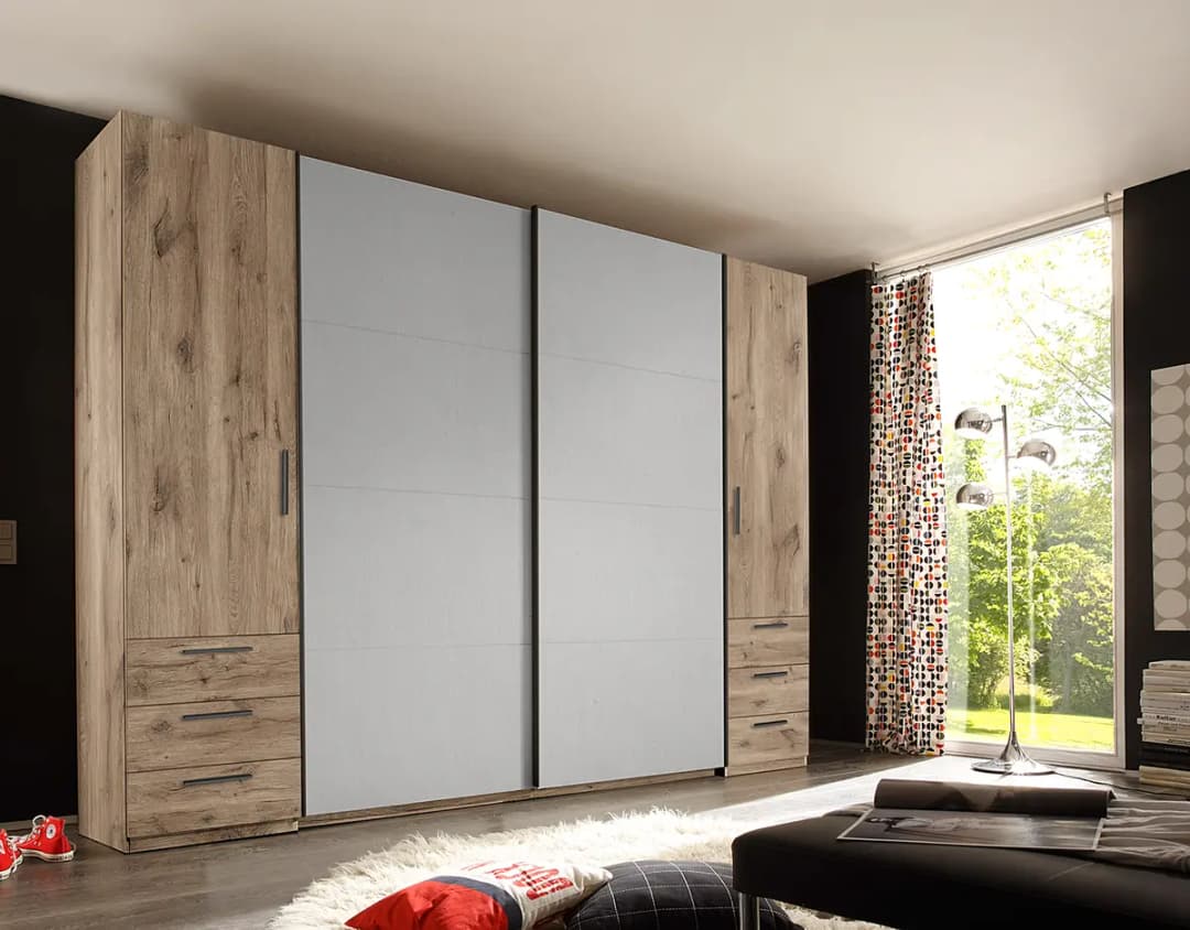 loftscape Kombischrank | Holztöne