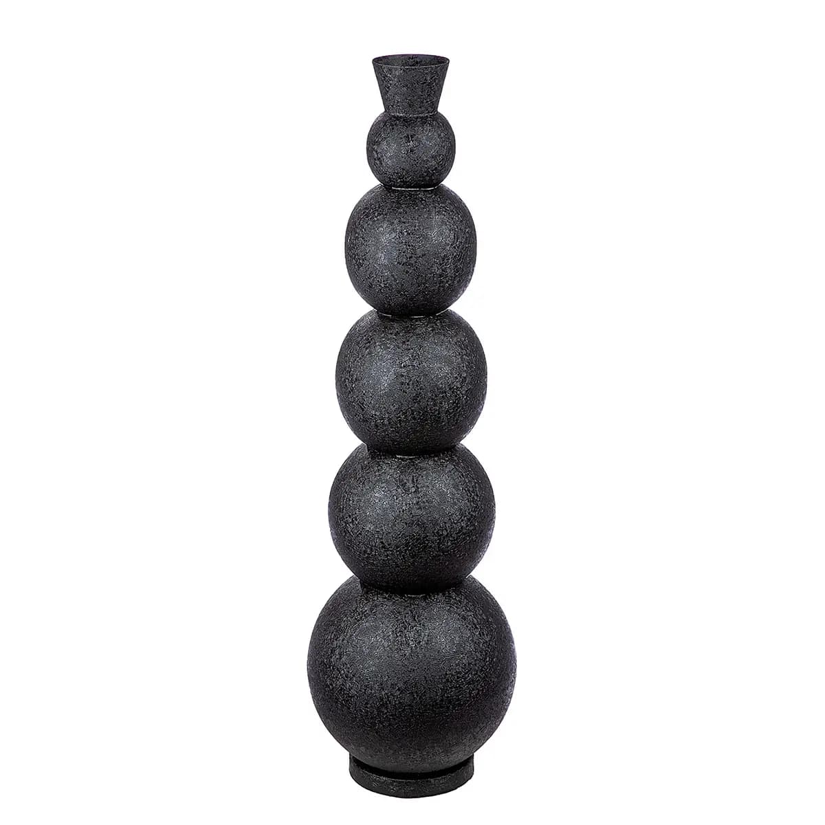 Vase Rotonda 112cm | Schwarz