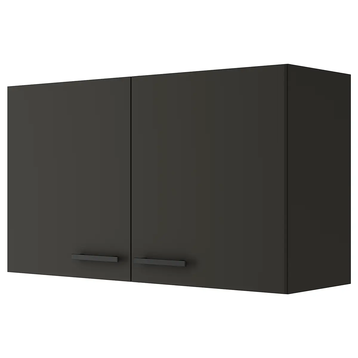 Optifit Hängeschrank 100cm Grau/Matt Anthrazit | Grau