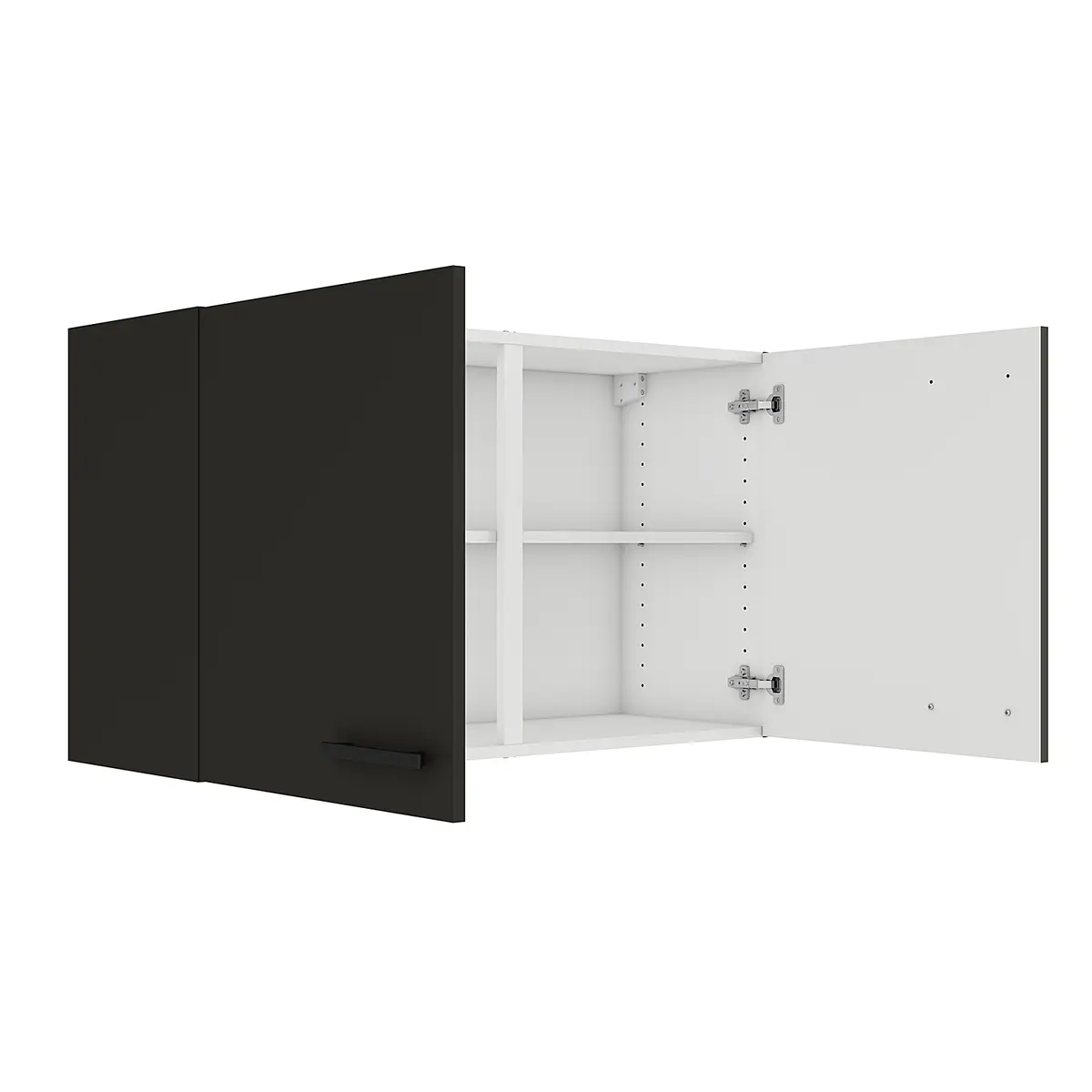 Optifit Hängeschrank 100cm Grau/Matt Anthrazit | Grau