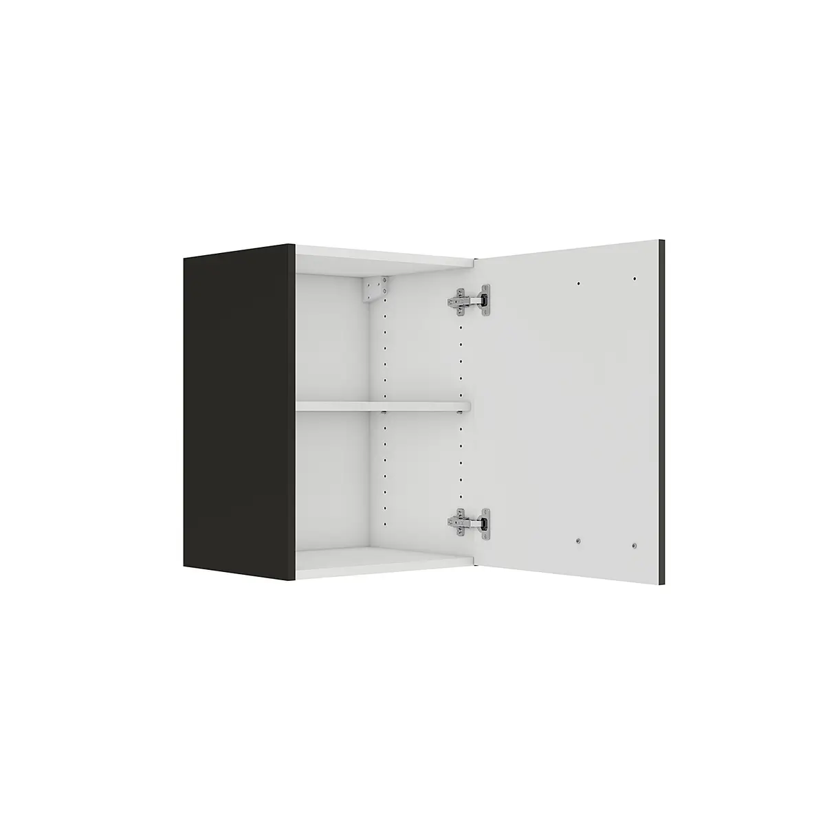 Optifit Hängeschrank 45cm Grau/Matt Anthrazit | Grau