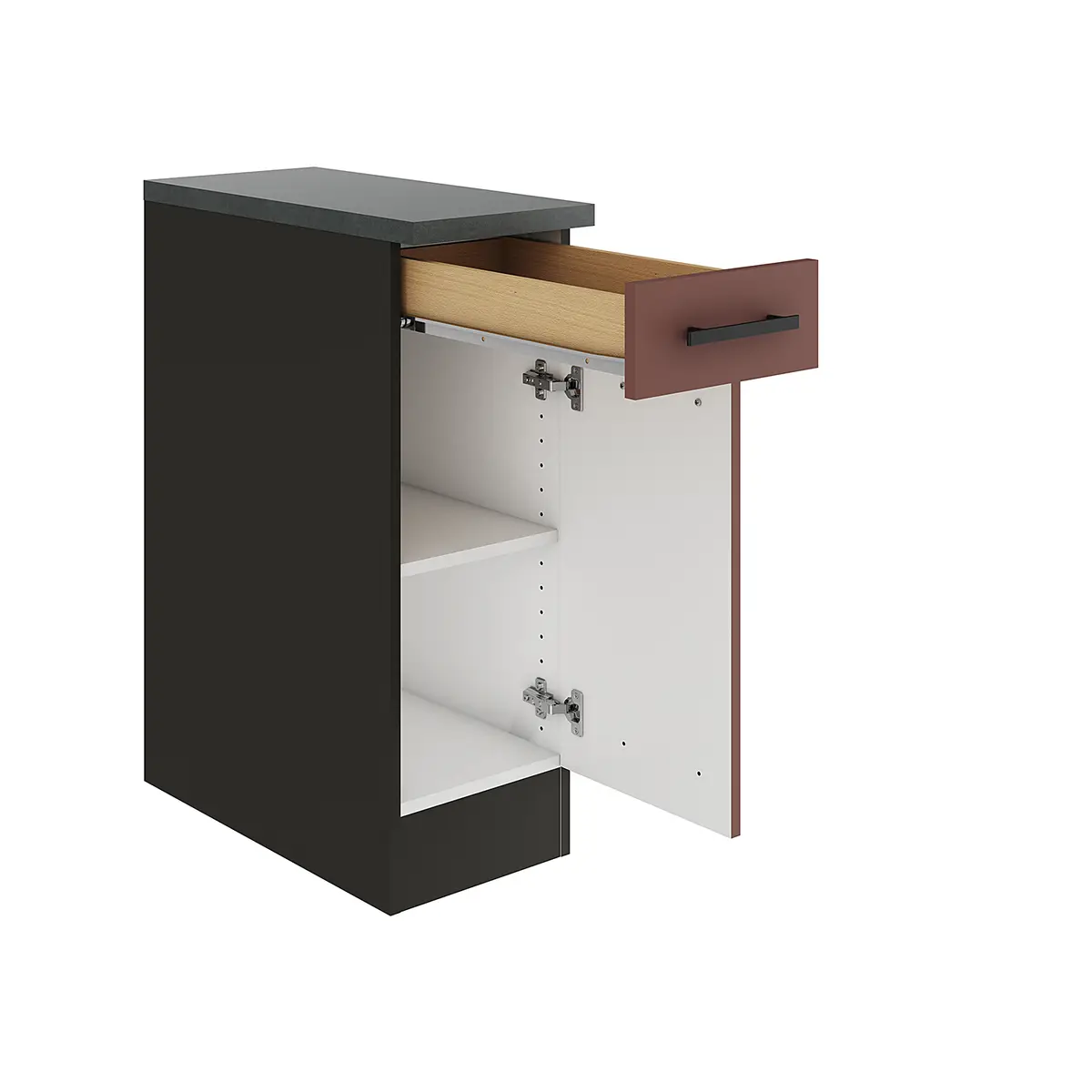 Unterschrank 30cm | Rot