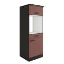 Midi-Backofenschrank | Rot