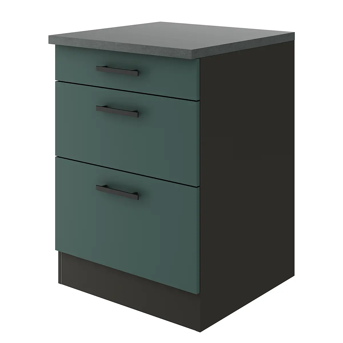Schubladenunterschrank | Grün
