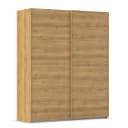 rauch Orange Schwebetürenschrank 181cm Asteiche Dekor | Holztöne