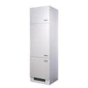 loftscape Kühlumbauschrank 200cm Weiß mit Kühlschrank | Weiß