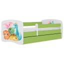 Kids Club Collection Einzelbett - Dino 80 x 160cm mit Lattenrost