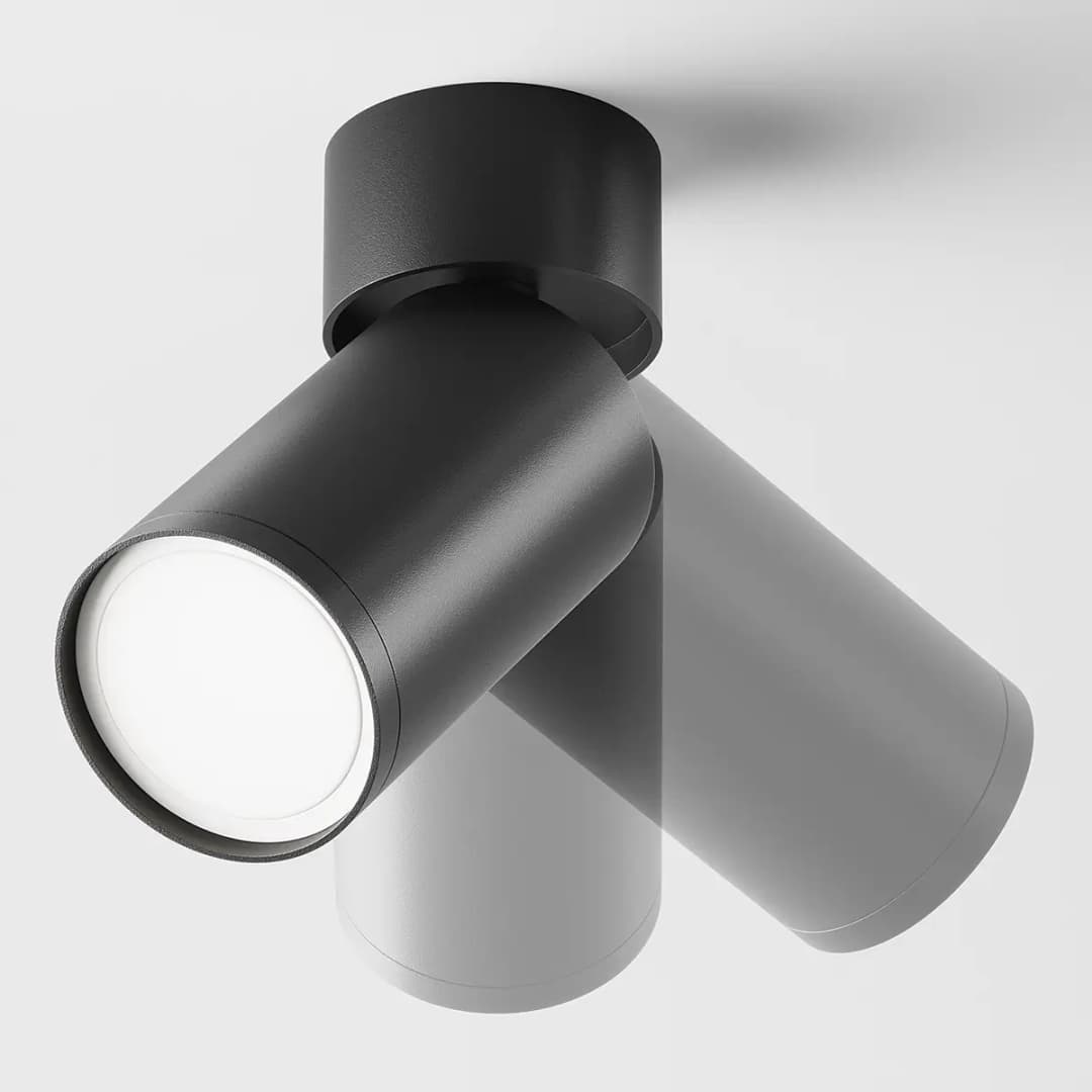 Deckenleuchte Focus S | Schwarz