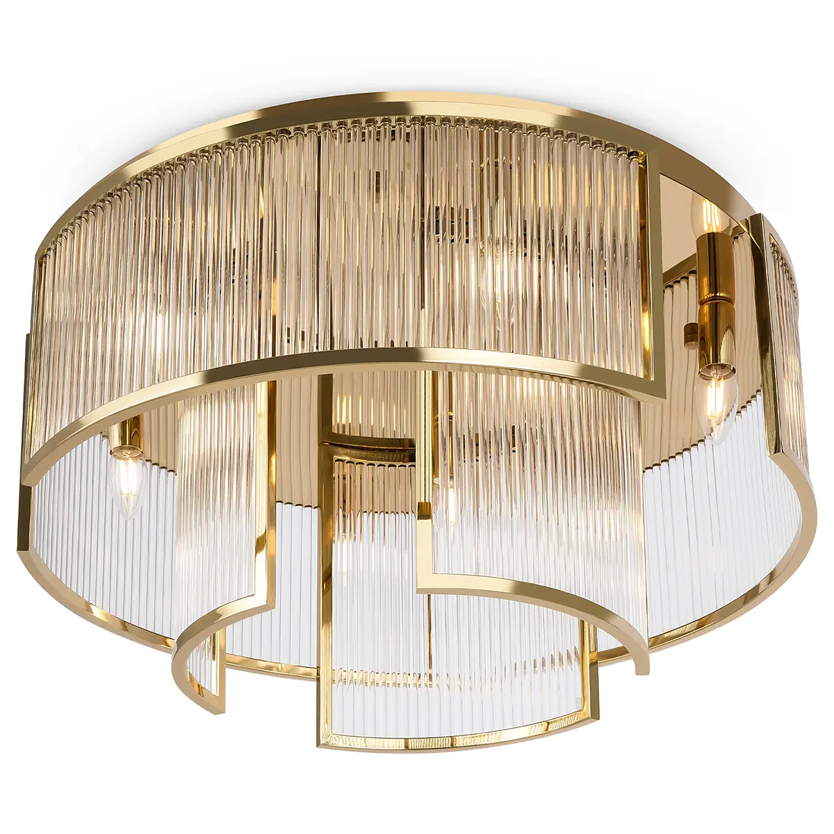 Deckenleuchte Frame | Gold