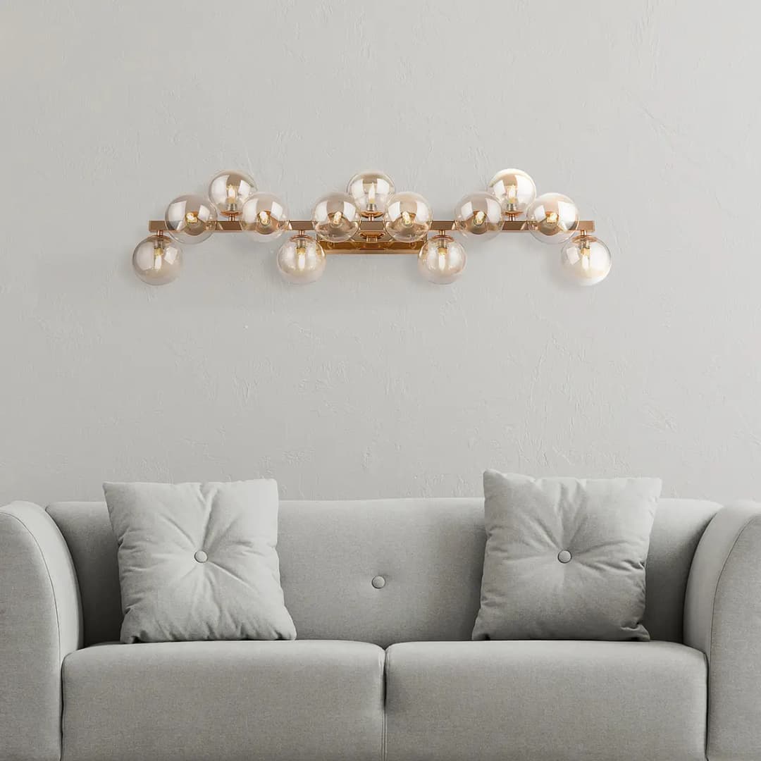 Wandleuchte Dallas Typ D | Gold