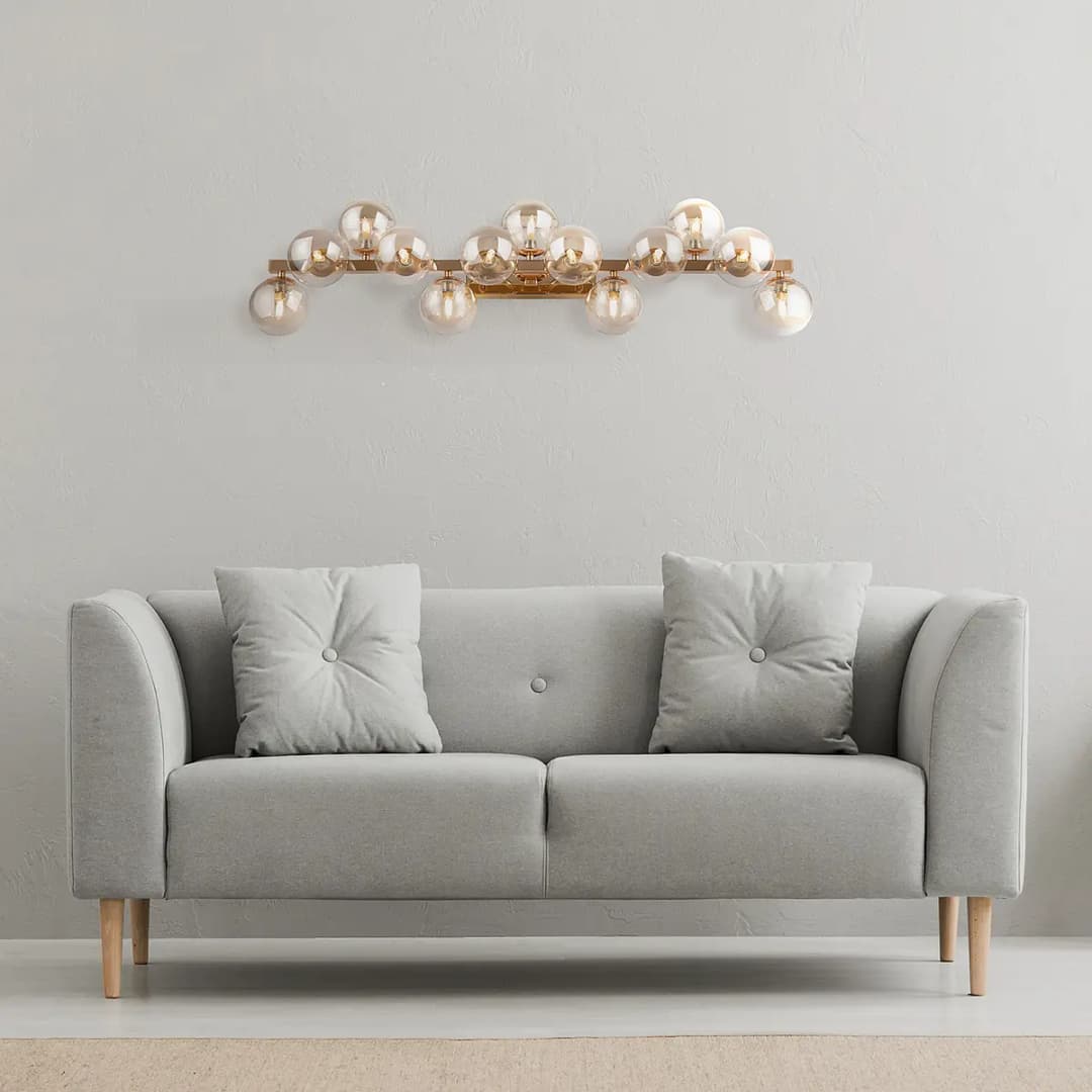 Wandleuchte Dallas Typ D | Gold