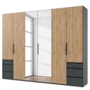 Drehtürenschrank Level36 | Holztöne