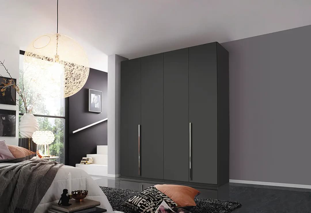 Drehtürenschrank Montclar | Grau