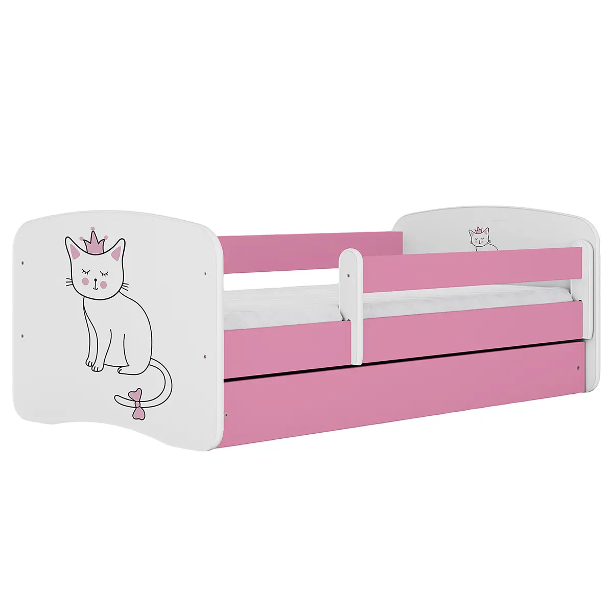 Einzelbett Buyo | Rosa