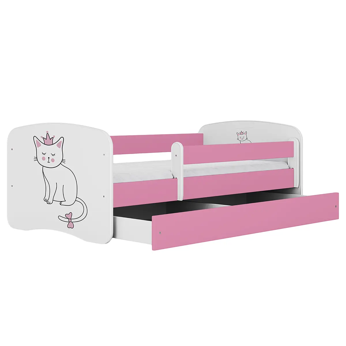 Einzelbett Buyo | Rosa