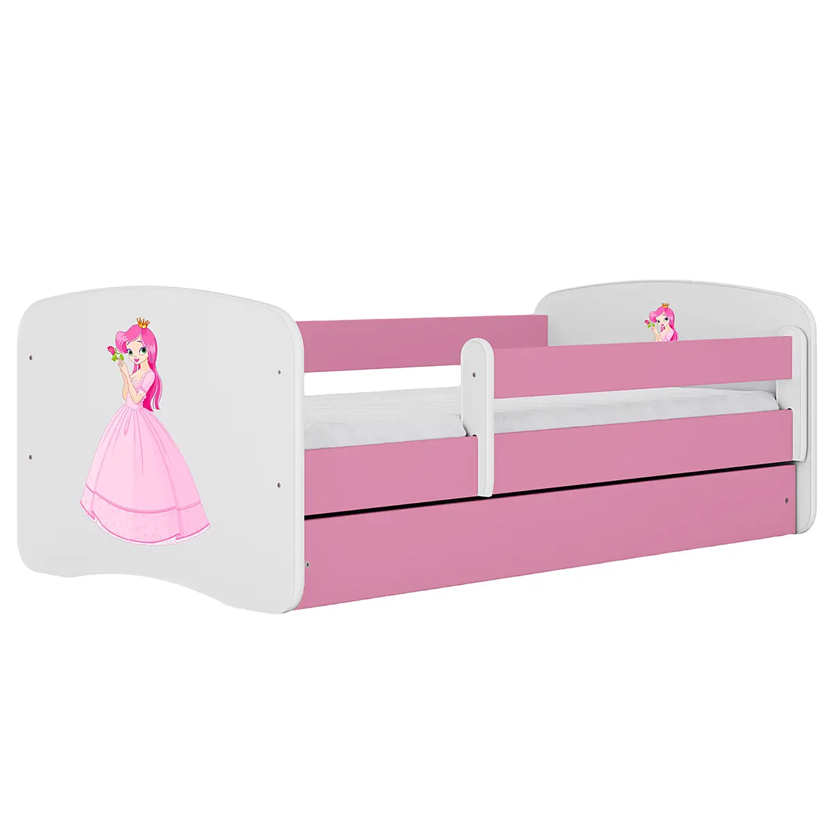 Einzelbett Buyo | Rosa