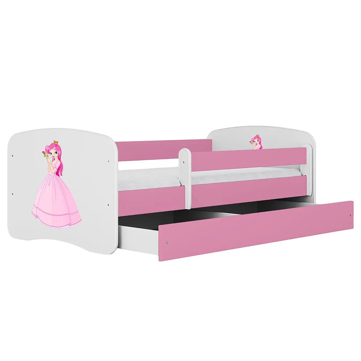 Einzelbett Buyo | Rosa