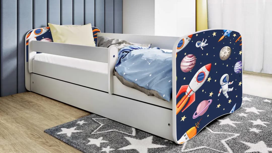 Kocot Kids Einzelbett Buyo | Weiß