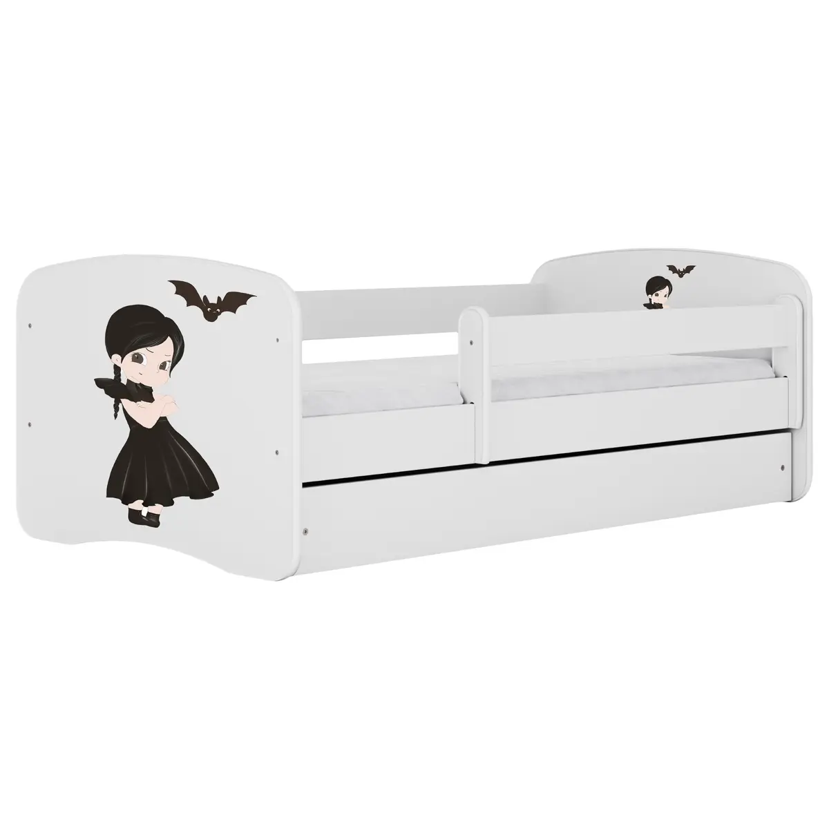 Einzelbett Buyo | Weiß