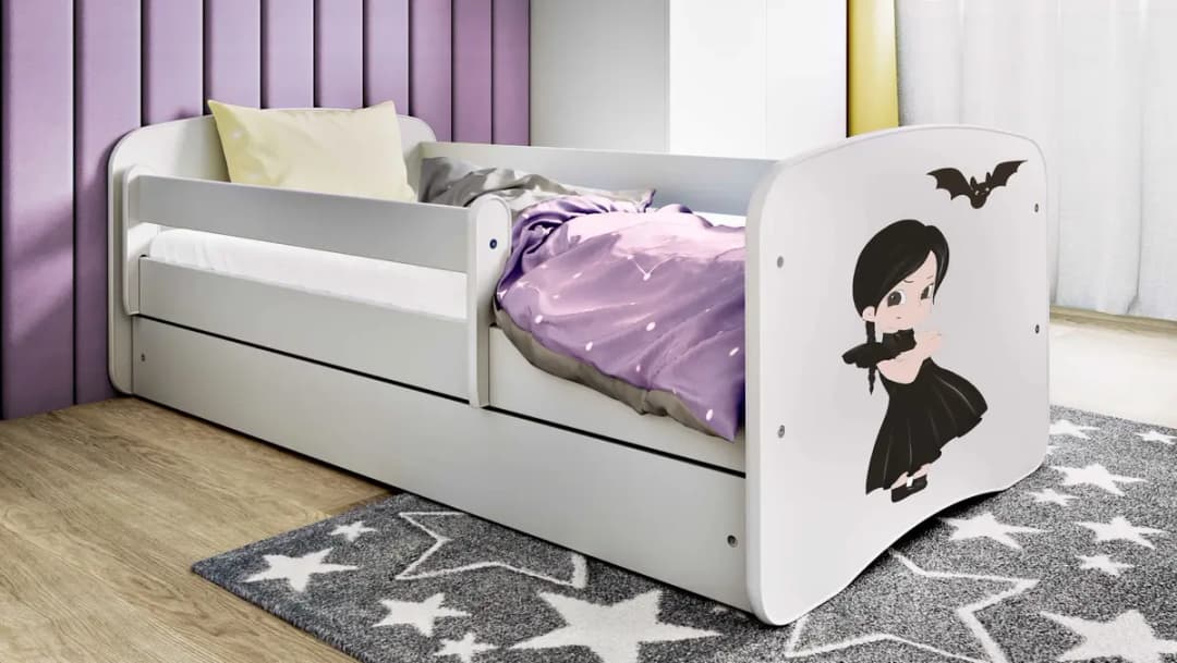 Einzelbett Buyo | Weiß