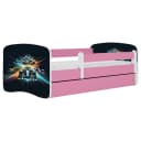 Kocot Kids Einzelbett Buyo | Rosa