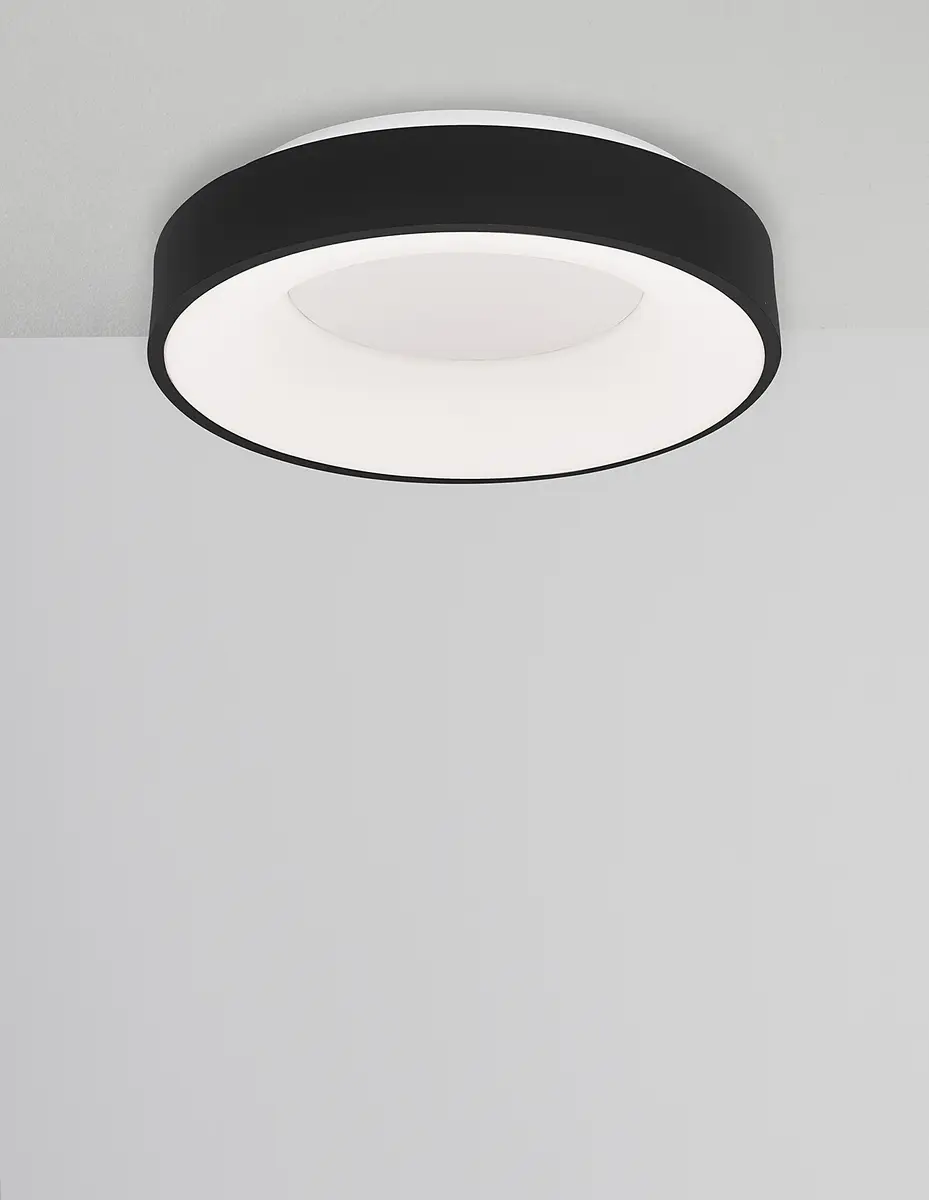 Deckenleuchte Rando Thin | Schwarz