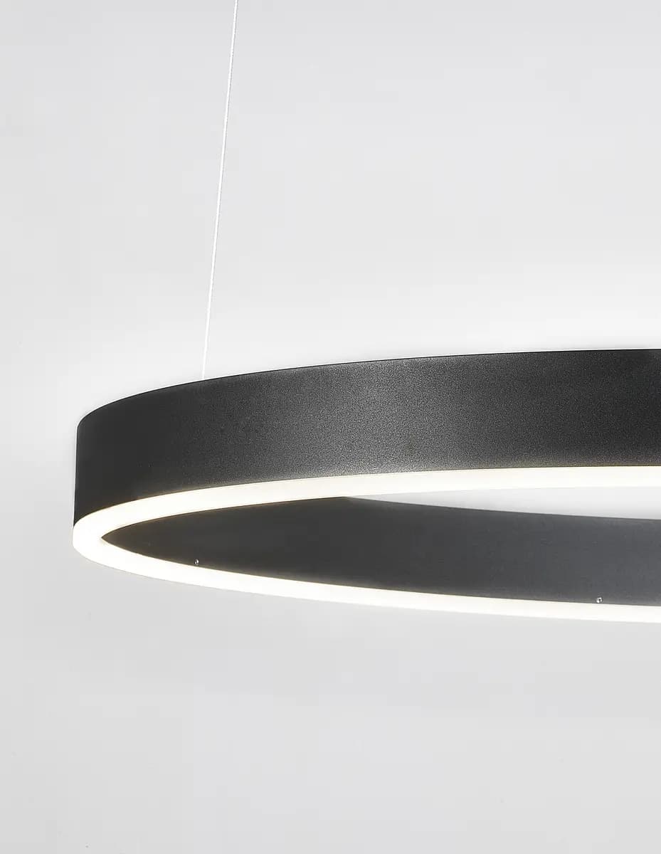 Nova Luce Pendelleuchte Motif Typ A | Schwarz