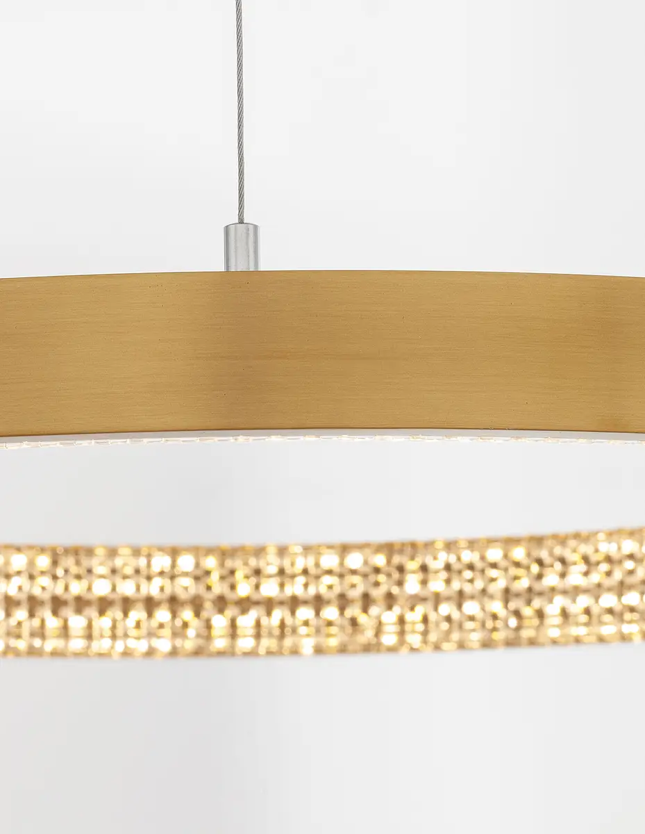 Nova Luce Pendelleuchte Preston | Gold