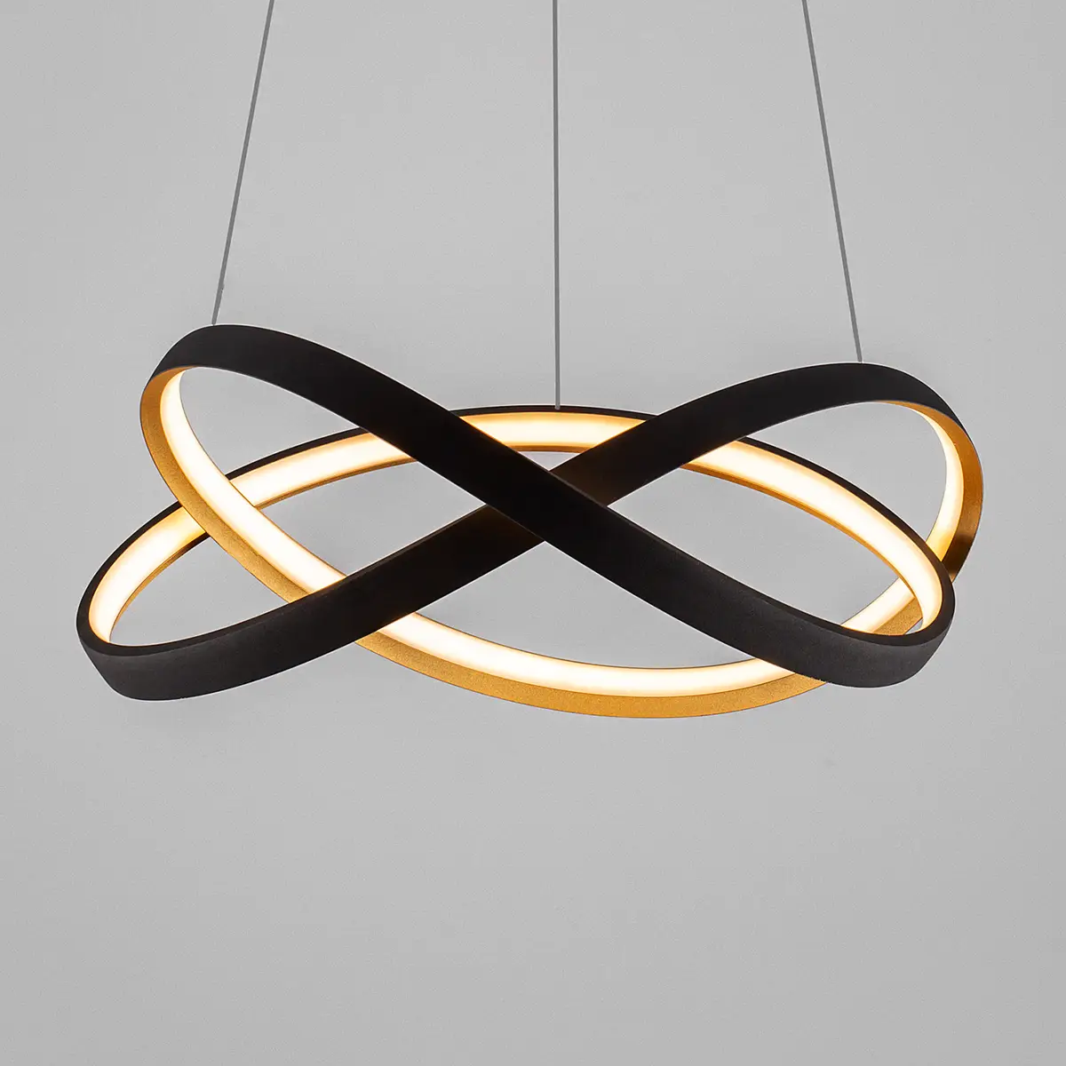 Nova Luce Pendelleuchte Odrey | Schwarz