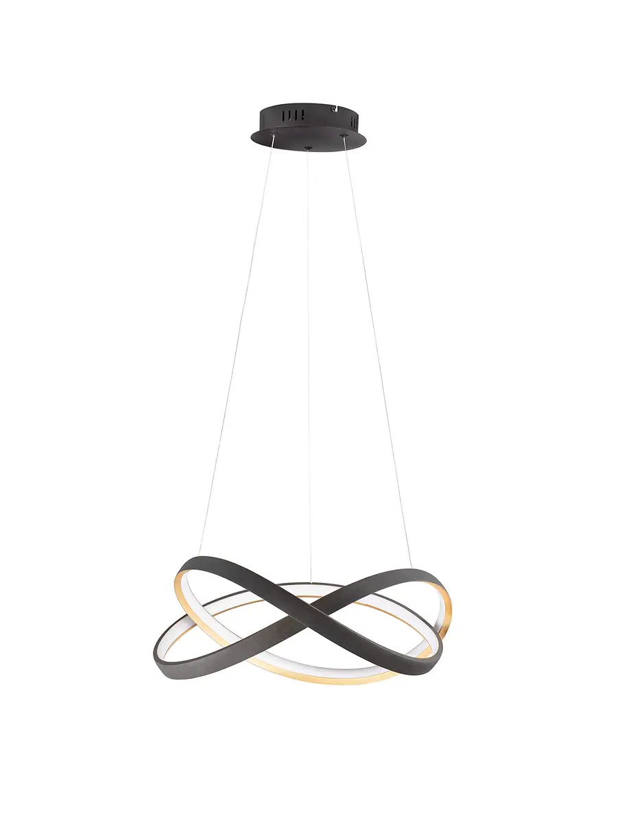 Nova Luce Pendelleuchte Odrey | Schwarz