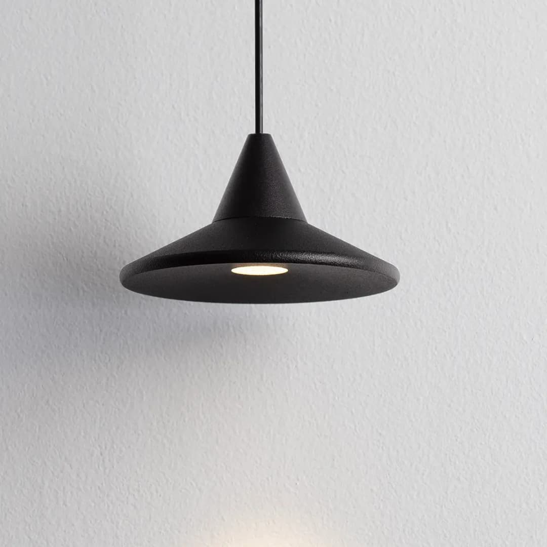 Nova Luce Pendelleuchte Dro | Schwarz