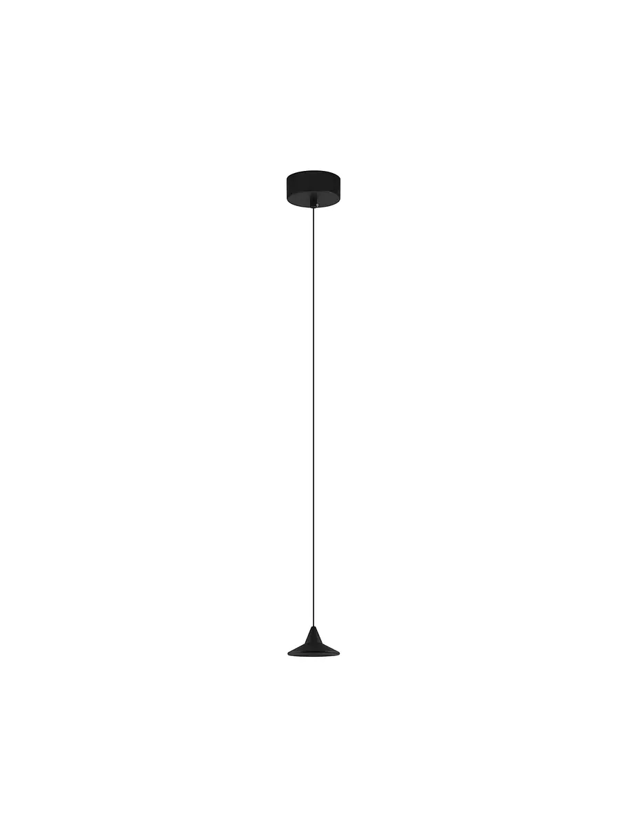 Nova Luce Pendelleuchte Dro | Schwarz
