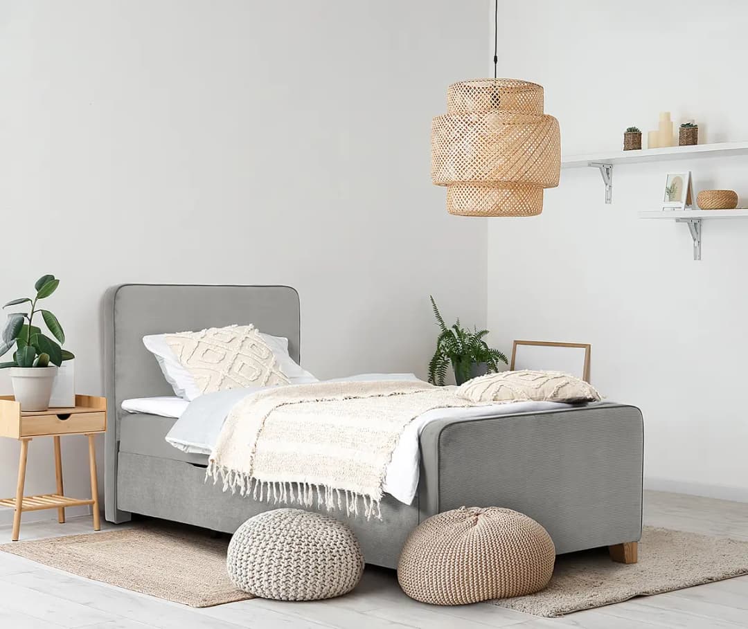 loftscape Boxbett Paluki | Grau