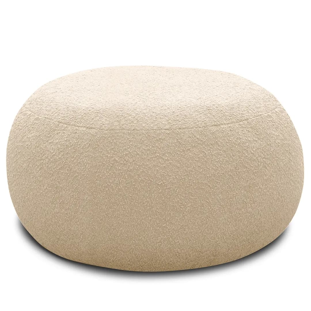 Polsterhocker STOOLA | Beige