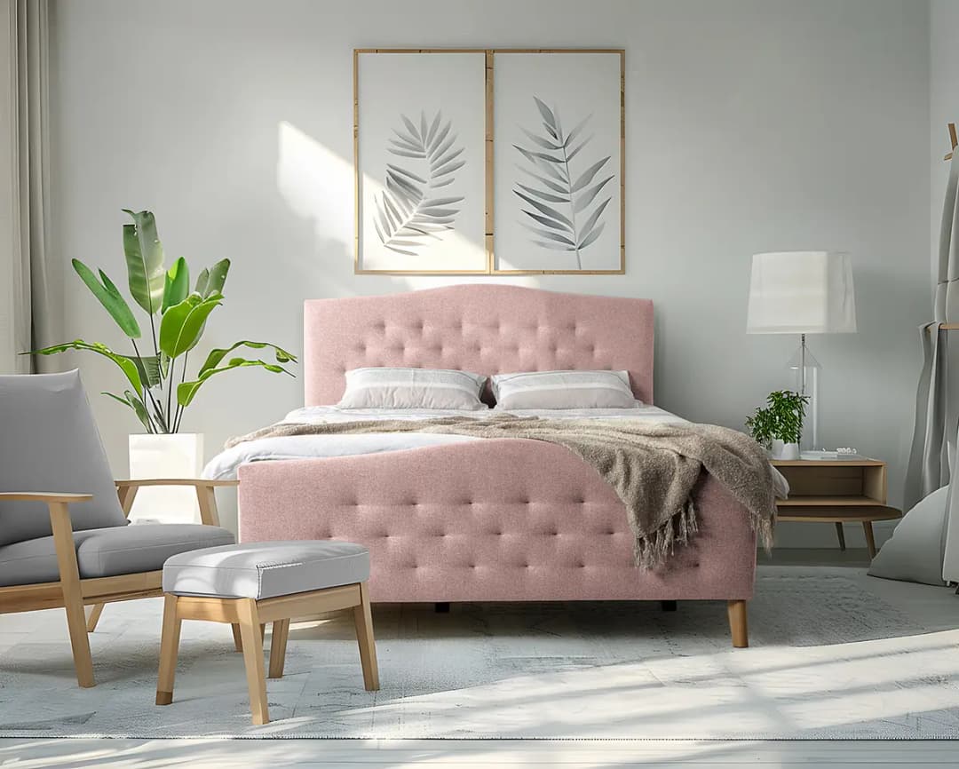 loftscape Boxbett Oaali | Lila