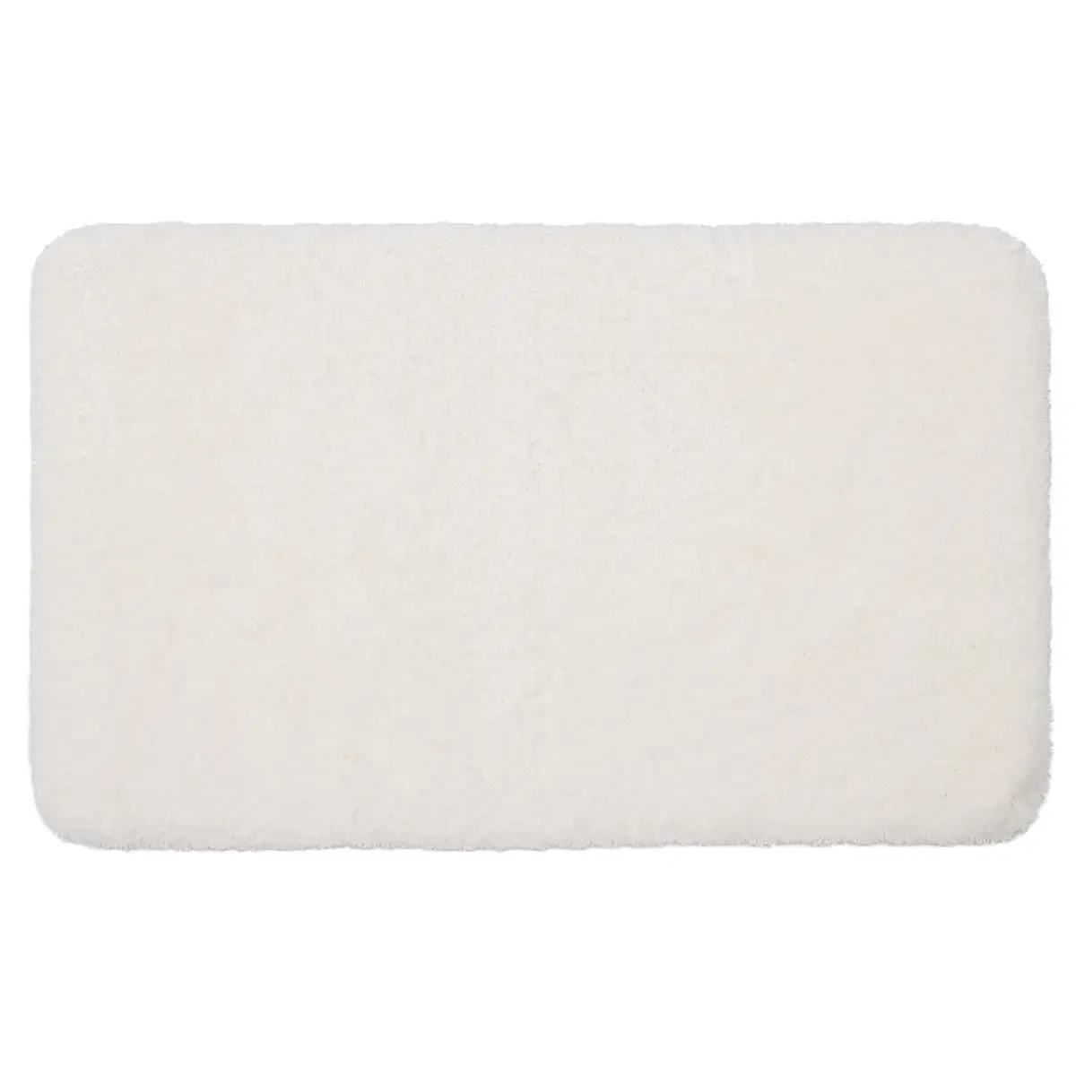 Badteppich Deluxe Typ A 60 x 100cm Weiß/Creme | Beige