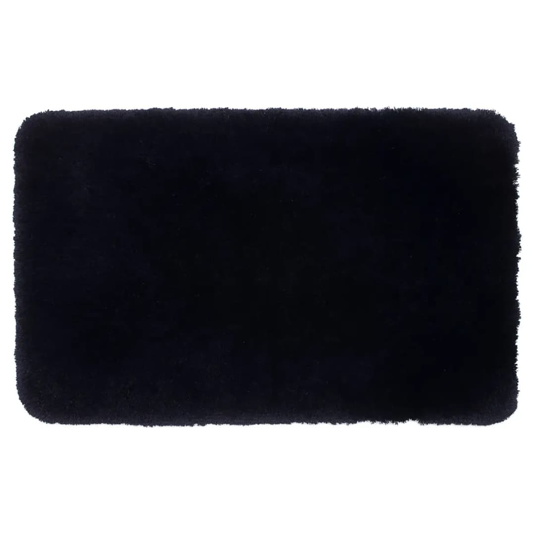 Badteppich Deluxe Typ A 50 x 70cm Schwarz/Graphit | Schwarz