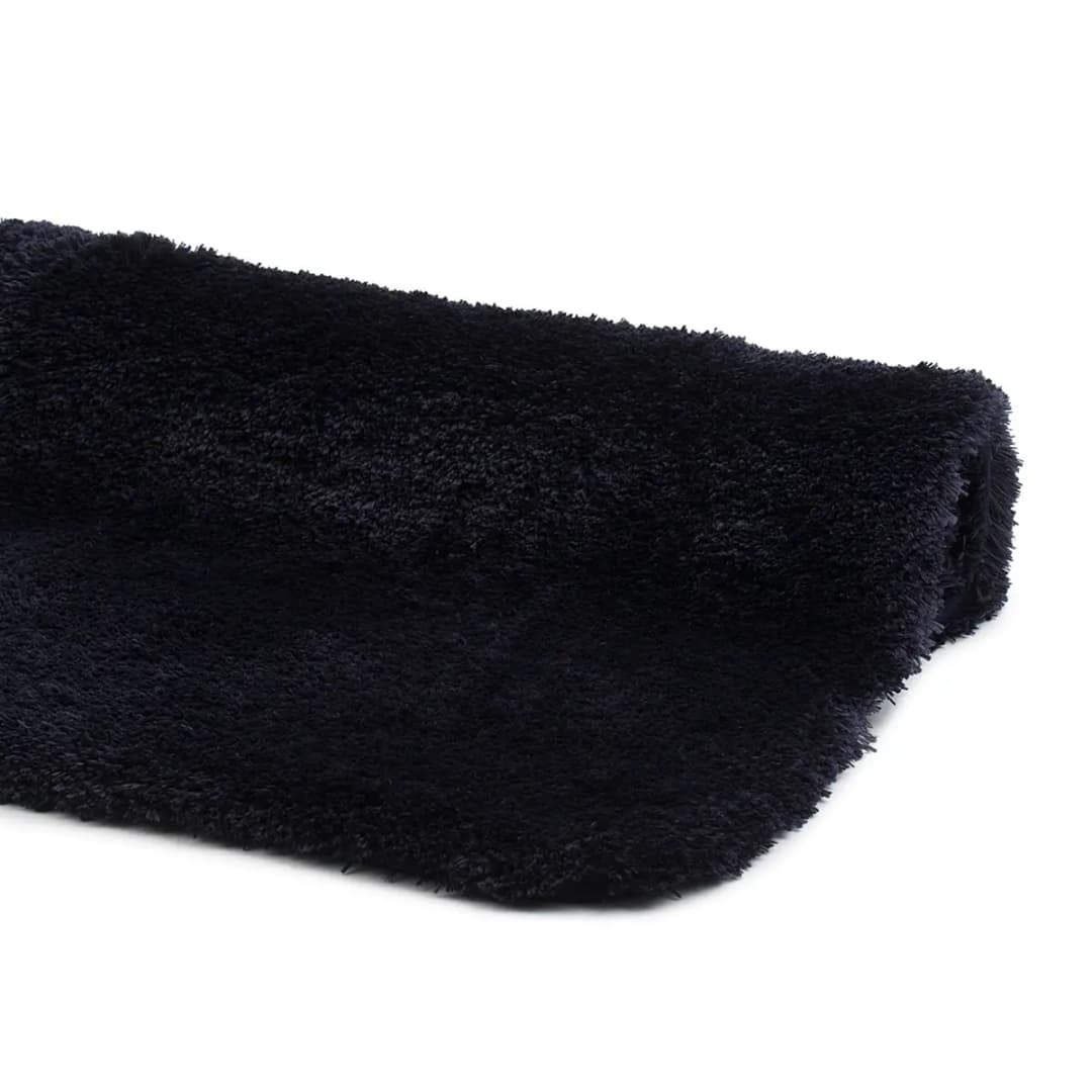 Badteppich Deluxe Typ A 50 x 70cm Schwarz/Graphit | Schwarz